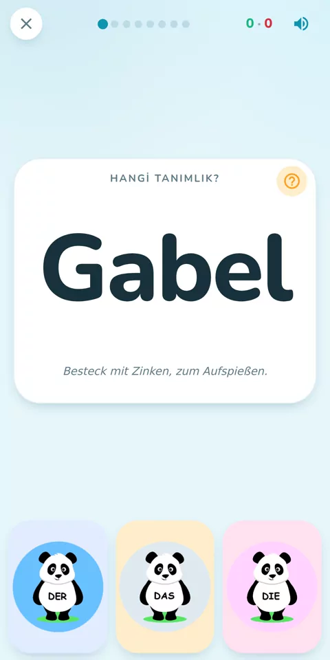 Sözcüğü bilmiyor musun? Gerektiğinde anlamıyla: Gabel sözcüğü, altında anlamı